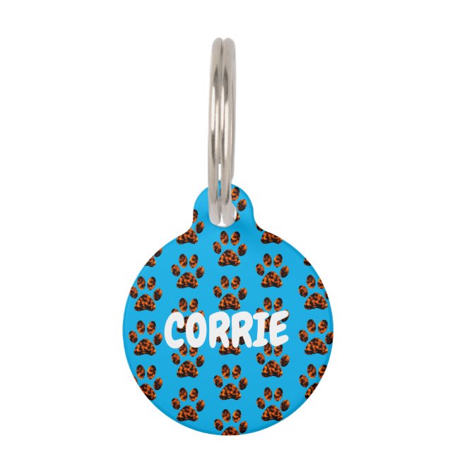 Médaillon Pour Animaux Balise d'identification des animaux de compagnie r (Devant)