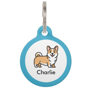 Médaillon Pour Animaux Balise d'identification personnalisée de l'animal