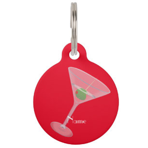 Médaillon Pour Animaux Balise ID animal de compagnie Thunder_Cove Olive M