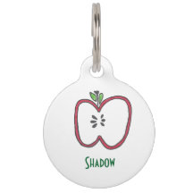 Balise Pomme rouge
