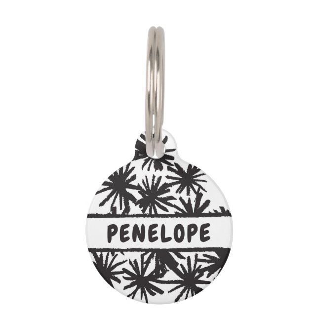 Médaillon Pour Animaux Balise PomPom Pet (Devant)