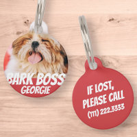 Barre Boss Animal Chien Photo Cool moderne Simple