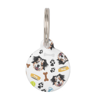 Médaillon Pour Animaux Berger de sourire d'Australien de chien
