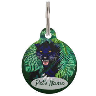 Médaillon Pour Animaux Black Panther Spirit of the Jungle