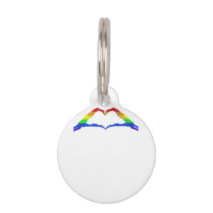 Médaillon Pour Animaux Bone Hands Heart Classic