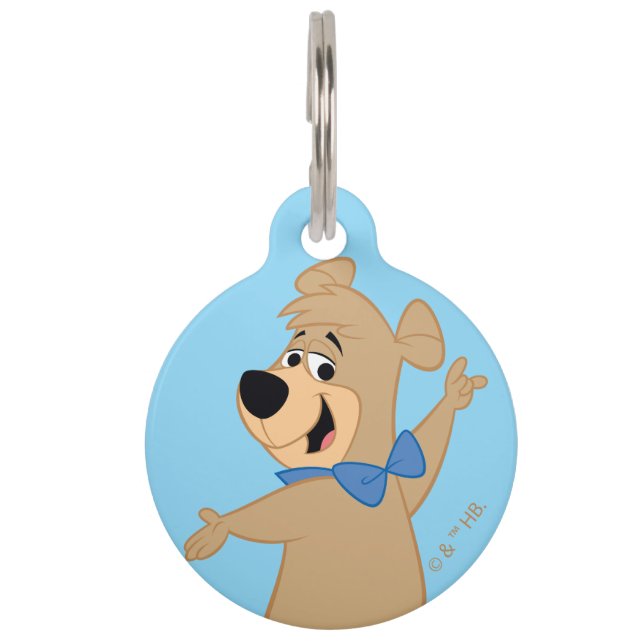Médaillon Pour Animaux Boo Boo Bear Armoiries Large (Devant)