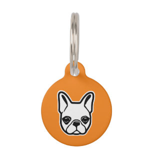 Médaillon Pour Animaux Bouledogue français