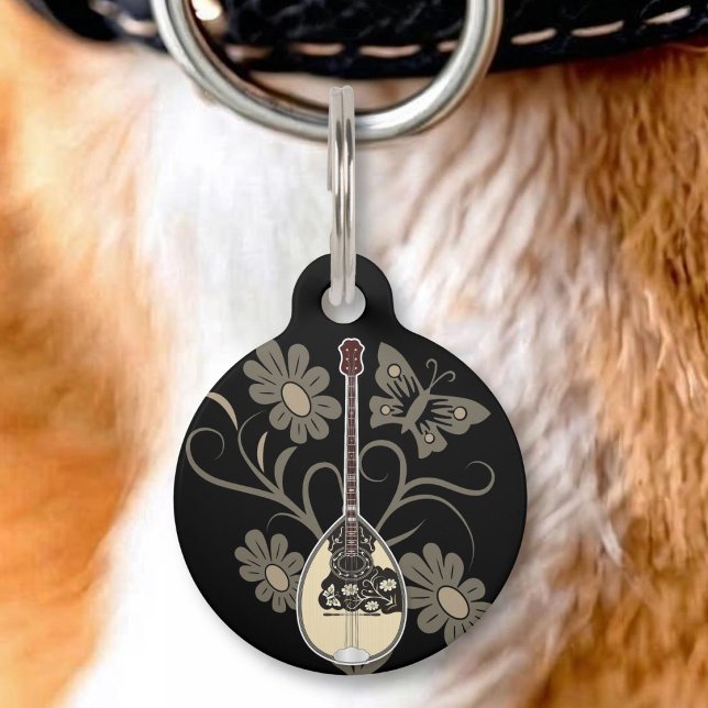 Médaillon Pour Animaux Bouzouki (Créateur téléchargé)