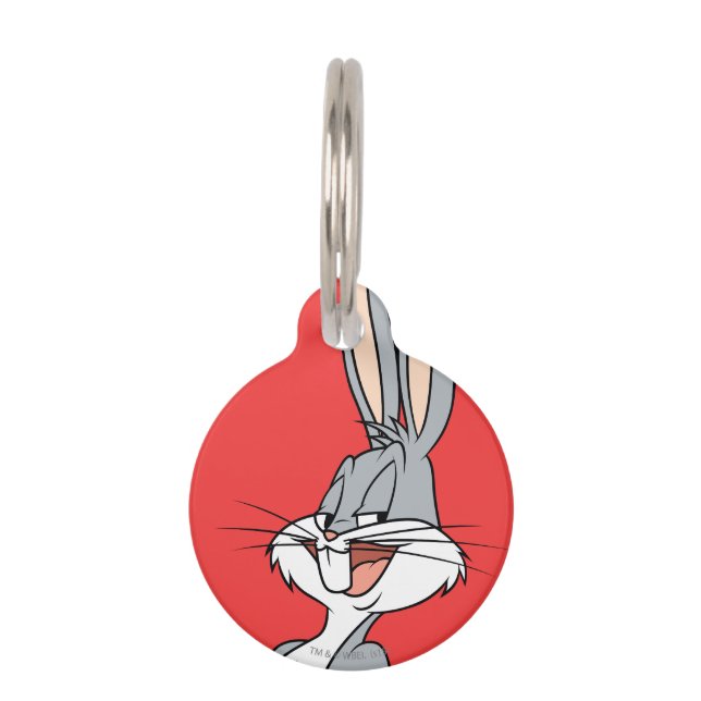 Médaillon Pour Animaux BUGS BUNNY™ With Carrot (Devant)