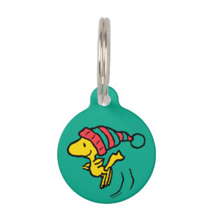 Médaillon Pour Animaux cacahuètes   Woodstock Winter Beanie Casquette