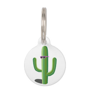 Médaillon Pour Animaux Cactus cool