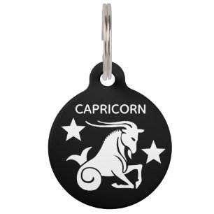 Médaillon Pour Animaux Capricorne