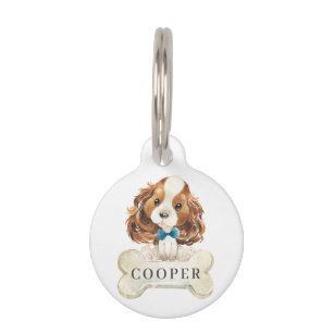 Médaillon Pour Animaux Cavalier King Charles Spaniel Chien Chien Chien Ch