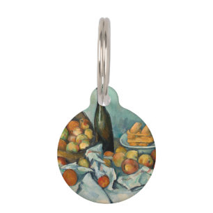 Médaillon Pour Animaux Cezanne Panier Pommes Impressionnisme Art