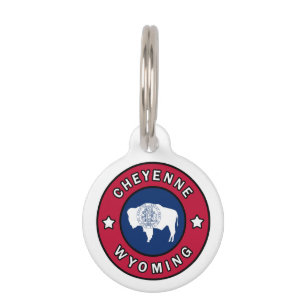 Médaillon Pour Animaux Cheyenne Wyoming