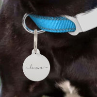 Chien Chic manuscrit Chat Identifiant de animal de