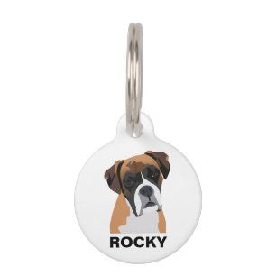 Médaillon Pour Animaux Chien de boîte personnalisé