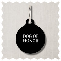 Chien d'honneur et meilleur chien Mariage Numéro d