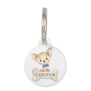 Médaillon Pour Animaux Chihuahua Chien chiot