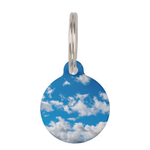 Médaillon Pour Animaux Ciel bleu lumineux