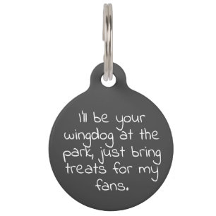 Médaillon Pour Animaux Citation amusante pour animal de compagnie avec mi