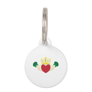Médaillon Pour Animaux Claddagh