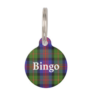 Médaillon Pour Animaux Clan Logan Tartan Plaid Joyeux Animal
