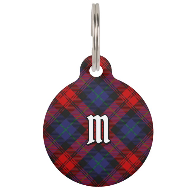 Médaillon Pour Animaux Clan MacLachlan Tartan (Devant)