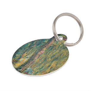 Médaillon Pour Animaux Claude Monet - Willow Weeping
