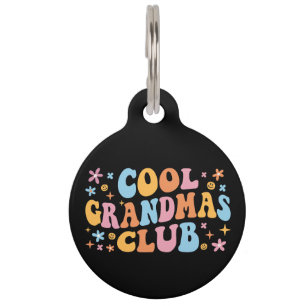 Médaillon Pour Animaux Club de grand-père cool III