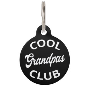Médaillon Pour Animaux Club des Grands-Pères Cool I