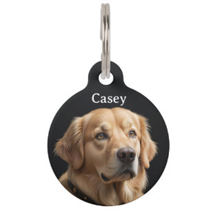 Médaillon Pour Animaux Collier personnalisé pour Golden Retriever