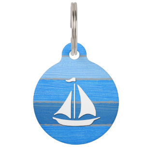 Médaillon Pour Animaux Conception orientée nautique