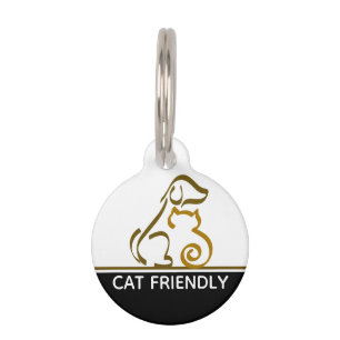 Médaillon Pour Animaux Convivial pour les chats