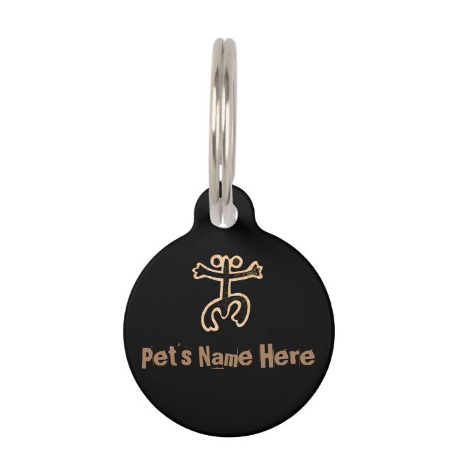 Médaillon Pour Animaux Coqui Taino (Devant)