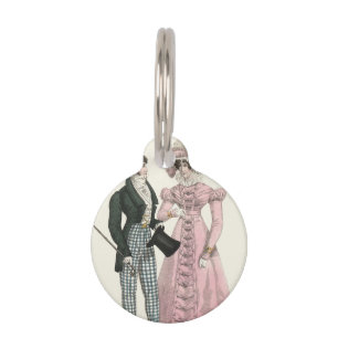Médaillon Pour Animaux Couple Mariage Antique 1823 Homme Femme Mode