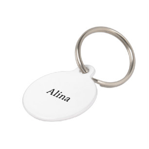 Médaillon Pour Animaux Créez votre propre promotion de marque simple peti