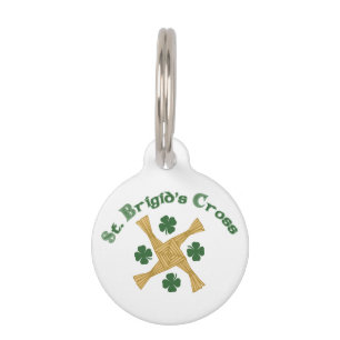 Médaillon Pour Animaux Croix de Saint-Brigides
