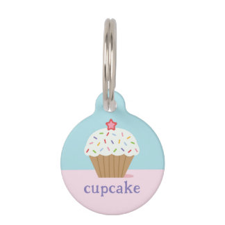 Médaillon Pour Animaux Cupcake