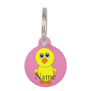 Médaillon Pour Animaux Cute Chick Thunder_Cove