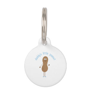 Médaillon Pour Animaux Daddy Little Peanut