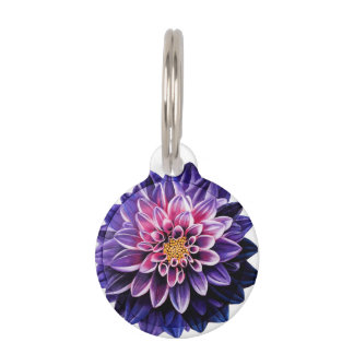 Médaillon Pour Animaux Dahlia