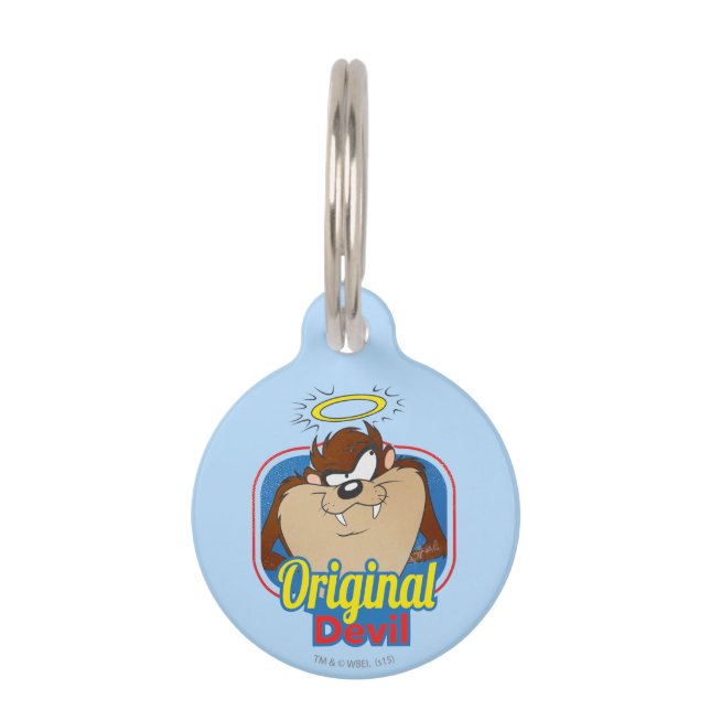 MÉDAILLON POUR ANIMAUX DIVERS D'ORIGINE TAZ™ (Devant)