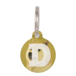 Médaillon Pour Animaux Dogecoin DOGE