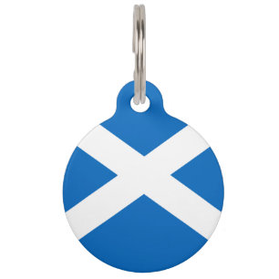 Médaillon Pour Animaux Drapeau écossais