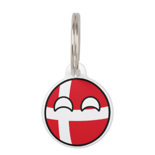 Médaillon Pour Animaux Drôle dans le Trending Football Geeky Denmark