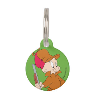 Médaillon Pour Animaux ELMER FUDD™ Avec un fusil