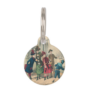Médaillon Pour Animaux Enfants Famille Antique Victorienne Enfant