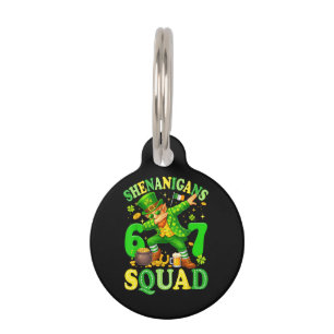 Médaillon Pour Animaux Équipe Shenanigans