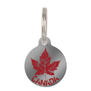 Médaillon Pour Animaux Étiquette de compagnie personnalisée Canada Étique